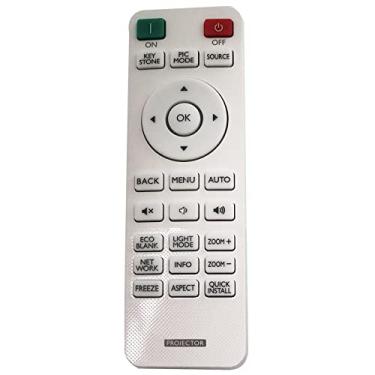 Imagem de Kindsion Controle remoto de projetor de substituição RCE016 para BenQ LH710, LH930, LU710, LU930