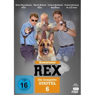 Imagem de Kommissar Rex - Die komplette 6. Staffel (3 DVDs)