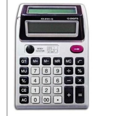 Imagem de Calculadora Xh-8101-12 C/ Visor Duplo / Identificador De Notas 12 Digi