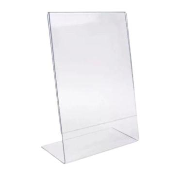 Imagem de Display Expositor A4 L Acrílico Mesa