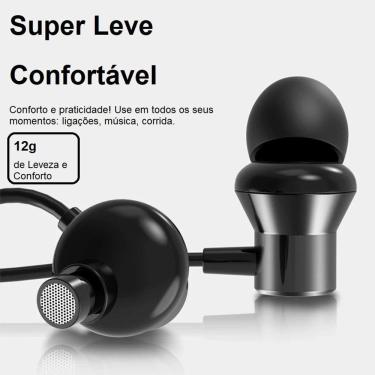 Imagem de Fone De Ouvido In Ear Com Microfone Lenovo Preto Preto