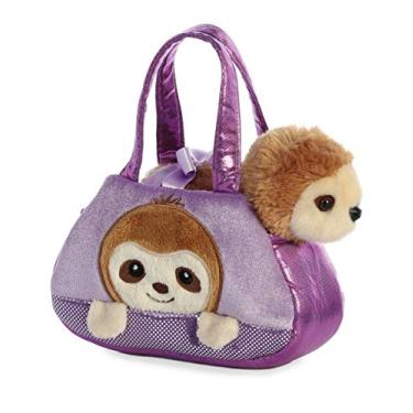 Imagem de Aurora – Transportador de animais de estimação – Preguiça Peek-A-Boo de 17,78 cm, multi