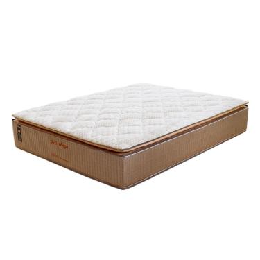 Imagem de Colchão Viúva Brilhante Mola Ensacada (34x128x188) Marrom e Bege