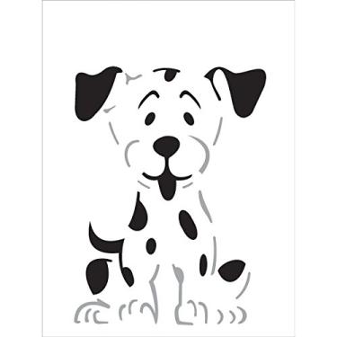 Imagem de Stencil de Acetato para Pintura OPA Simples 15 x 20 cm - 2167 Pet Cachorro