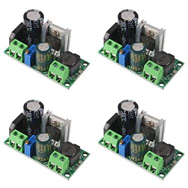 Imagem de UMLIFE 4 pçs Conversor AC/DC para DC Step Down Buck AC 5-30V DC 5-48V 24V 36V 48V para DC 2,5-35V 12V Placa reguladora de voltagem 2A Módulo de fonte de alimentação ajustável