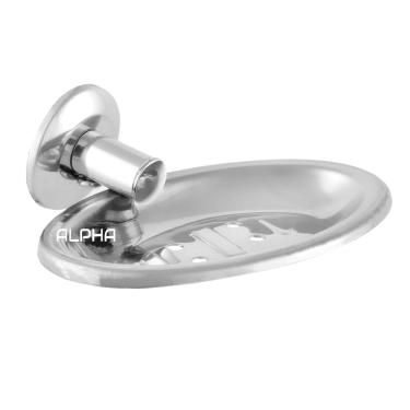 Imagem de Suporte Saboneteira Banheiro Porta Sabonete Aço Inox