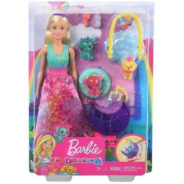 Imagem de Barbie Dreamtopia Dia De Pets Baba De Dragoes Bebe Mattel Gjk49