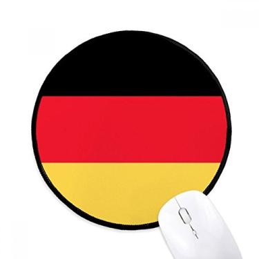 Imagem de Tapete redondo para computador com a bandeira nacional da Alemanha Europa Country Desktop
