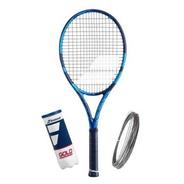 Imagem de Raquete De Tênis Babolat Pure Drive 2021 + Bola E Corda