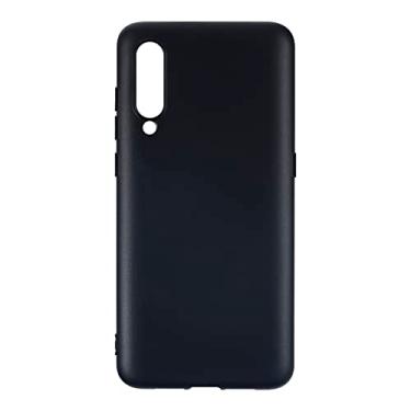 Imagem de Capa para Xiaomi Mi 9, capa traseira de TPU (poliuretano termoplástico) macio à prova de choque de silicone anti-impressões digitais capa protetora de corpo inteiro para Xiaomi Mi 9 Explorer (6,39 polegadas) (preto)