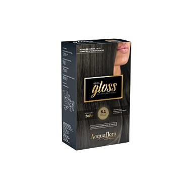 Imagem de Acquaflora 6.1 Louro Escuro Acinzentado Kit Coloracao Hidra Gloss