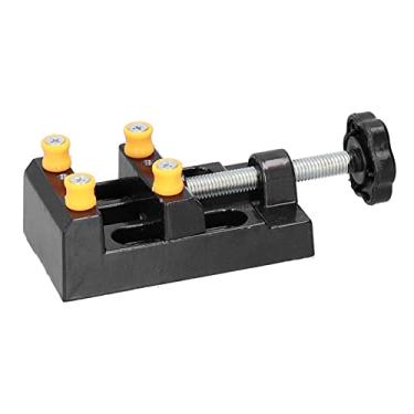 Imagem de Epod, prensa de bancada para furadeira de bancada plana banco de nogueira para relógios para fabricação de modelos