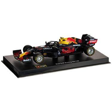 Imagem de Bburago B18-38056P 1:43 F1 Aston Martin RED Bull Racing RB16B com capacete Perez, cores sortidas
