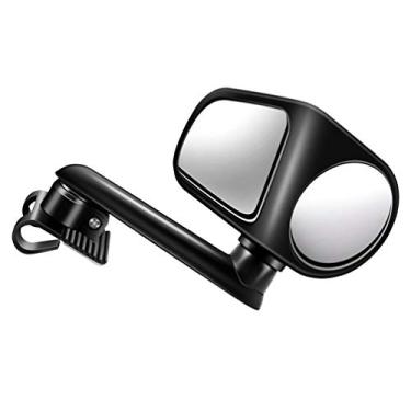 Imagem de CLISPEED Espelho De Ponto Cego Do Carro Espelho Retrovisor Largo Espelho Retrovisor Espelhos Retrovisores Com Ventosa Espelho Automático Espelho De Carro Invertendo Plástico