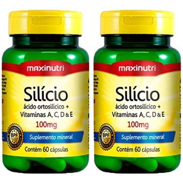 Imagem de Silício - 2 unidades de 60 cápsulas - Maxinutri