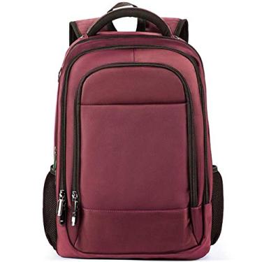 Imagem de Mochila de ombro Mochila masculina de viagem Bolsa de computador de viagem Viagem, orifício de fone de ouvido à prova de vazamento, design conveniente