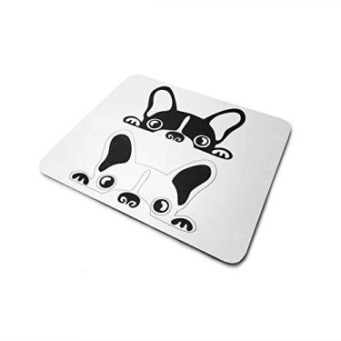 Imagem de Mouse Pad Bulldog Francês Preto e Branco