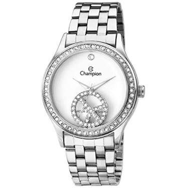 Imagem de Kit Relógio Feminino Champion + semi-joia, CH25785D