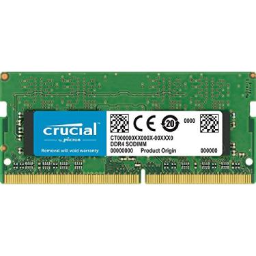 Imagem de Crucial Memória RAM 16GB DDR4 2400 MHz CL17 para Mac CT16G4S24AM