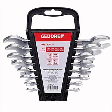 Imagem de JOGO DE CHAVE FIXA 6-22MM 8 PEÇASS GEDORE RED - 3301812