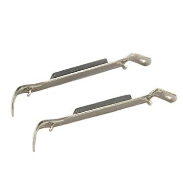 Imagem de Chef Craft Abridor de garrafa clássico de aço inoxidável/lata com ímã, pacote com 2, 1, cinza