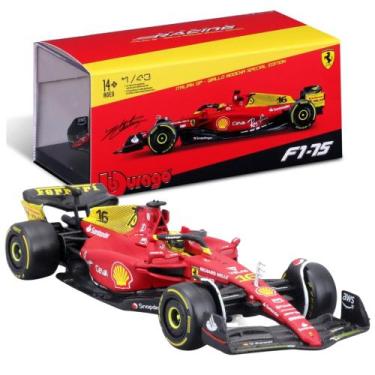 Imagem de Miniatura Premium F1 Ferrari F1-75 2022 75 Anos 1:43 12cm - Bburago