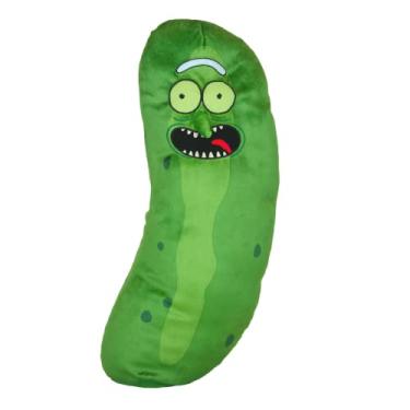 Imagem de Franco Collectibles Pickle Rick and Morty Adult Swim Super Soft Plush Cuddle Pillow Buddy, tamanho único, (produto 100% licenciado oficialmente)