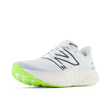 Imagem de New Balance Tênis de corrida feminino Fresh Foam X More V4, Azul gelo/preto metálico, 38