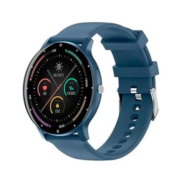 Imagem de QCYDOBRASIL Smartwatch Zl02 Pro Bluetooth 5.2 Tela 1.3 polegadas Rastreador de Fitness Notificações Inteligentes Compatível com Android e Ios - No Brasil