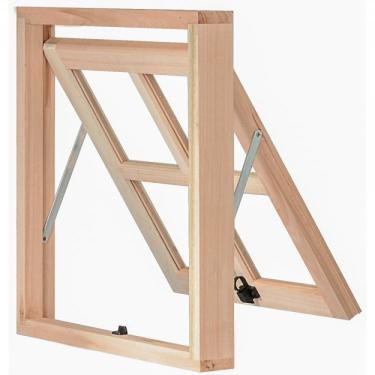 Imagem de Janela Quadrada Basculante 60x60cm Maximar Natural