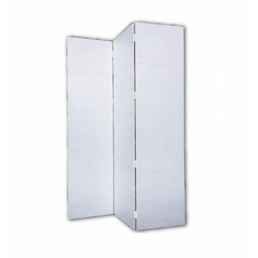 Imagem de Biombo Frisado Branco 180X135Cm Branco