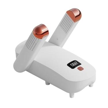 Imagem de kowaku Secador elétrico de sapatos, dispositivo aquecedor de sapatos, rack telescópico, máquina de secagem de botas, chinelos, dormitório, hotel, casa