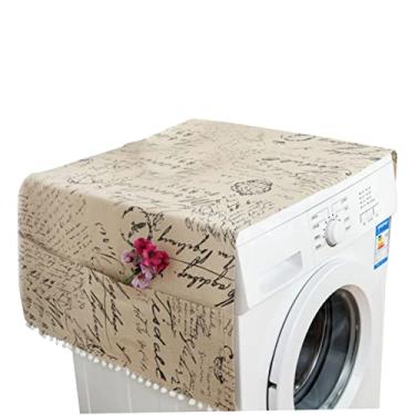 Imagem de OSALADI Protetor De Geladeira Almofada De Mesa De Jantar Capa De Geladeira Capa De Armário Capa De Armário Máquina De Lavar Capa Contra Poeira Pano Capa De Móveis Em Casa