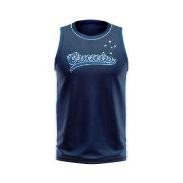 Imagem de Camisa Cruzeiro Regata Terms - Masculino - Braziline