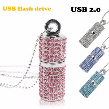 Imagem de Usb flash drive techkey 4g 8g 16g pendrive 32g pen drive u disco usb 2.0 drive irish diamante