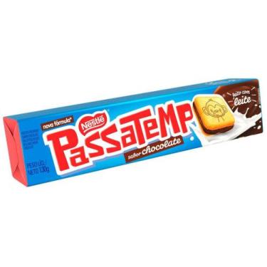 Imagem de Biscoito Recheado Chocolate Passatempo 130G - Nestlé