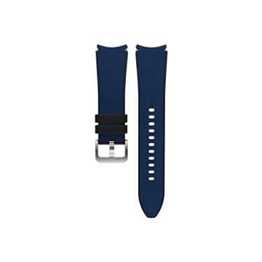 Imagem de Samsung Galaxy Watch4 Classic Hybrid Fabric Band, M, Azul/preto, Medium, Clássico