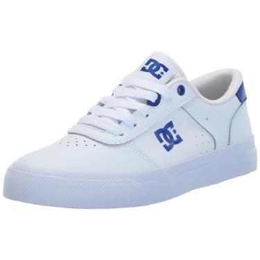 Imagem de DC Tênis de skate masculino Teknic, branco/azul, 37