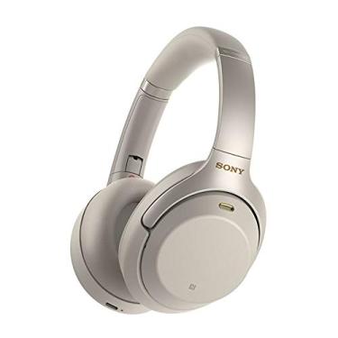 Imagem de SONY Fone de ouvido estéreo WH-1000XM3 sem fio com cancelamento de ruído (versão internacional/garantia do vendedor) (prata)