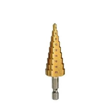 Imagem de Broca Escalonada 4-20mm De Titânio Blue Diamond