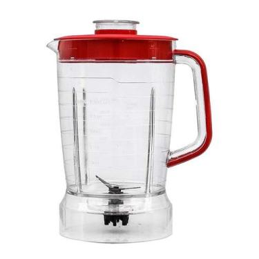 Imagem de Copo Compatível Mondial Turbo L-850W / L-900W Sangel Tampa Vermelha - 