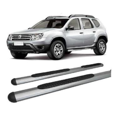 Imagem de Estribo Tubolar Oval Grafite Renault Duster - HOZZ