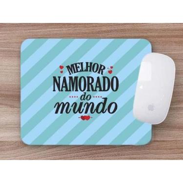 Imagem de Mouse Pad Presente Melhor Namorado do Mundo - Deluzz
