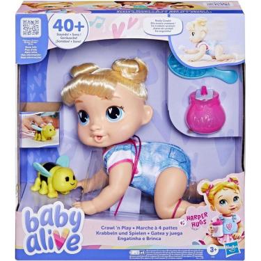 Imagem de Boneca - Baby Alive Engatinha e Brinca Harper Hugs HASBRO