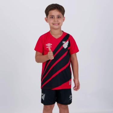 Imagem de Kit Infantil Umbro Athletico Paranaense I 2024