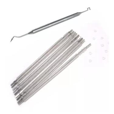 Imagem de Borrachinha de Aparelho Ortodôntico Cristal Transparente 300 Un. (03 P