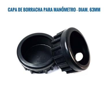 Imagem de Capa De Borracha Para Manômetros/vacuômetros 63mm - LRPROD