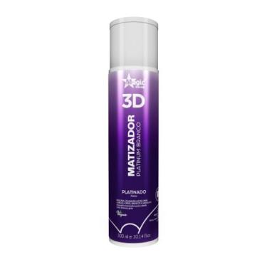 Imagem de Matizador 3D Platinum Branco Efeito Platinado 300ml - MAGIC COLOR