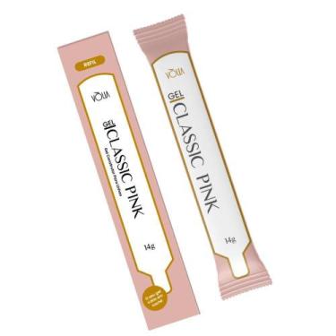 Imagem de Sache Gel Classic Pink 14G Para Unhas Em Gel Volia - Vòlia