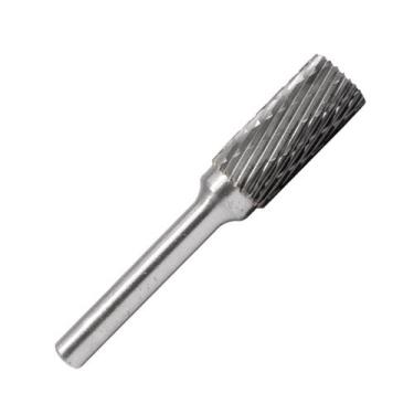 Imagem de Lima Rotativa Cilíndrica 12mm Metal Duro Tungstênio Corte Frontal - OM